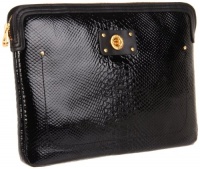 MARC by Marc Jacobs Tech Turnlock Python Shine Print Patent Leather 13 Laptop/Notebook/Tablet Case - Black MARC by Marc Jacobs Tech Turnlock Python Shine Print Patent Leather 13 Laptop/Notebook/Tablet Case - Black
