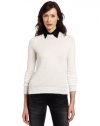 BCBGeneration Women's Basic Pullover, Chalk, X-Small