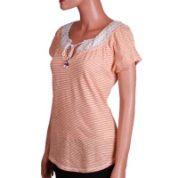 Lucky Brand Womens Short Sleeve Peasant Top Lucky Brand Womens Short Sleeve Peasant Top