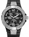 GUESS U11622L4 Status In-the-Round Watch - Black Polyca