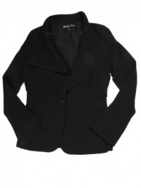Elizabeth & James womens jim2 wide collar button up blazer jacket Elizabeth & James womens jim2 wide collar button up blazer jacket