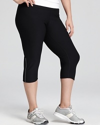 These workout-ready Nike leggings feature cooling mesh panels, reflective strips, and Dri-FIT technology to wick away moisture. These workout-ready Nike leggings feature cooling mesh panels, reflective strips, and Dri-FIT technology to wick away moisture.