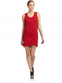 THE LOOKScoopneckSleevelessDarts at shoulders and back necklineAngled side seams with stitch detailsBack zipper with hook-and-eyeDrop-waist back seamingTHE FITAbout 33 from shoulder to hemTHE MATERIAL45% acetate/30% silk/25% polyamideSecond fabric: silkCARE & ORIGINDry cleanMade in ItalyModel shown is 5'10 (177cm) wearing US size 4. THE LOOKScoopneckSleevelessDarts at shoulders and back necklineAngled side seams with stitch detailsBack zipper with hook-and-eyeDrop-waist back seamingTHE FITAbout 33 from shoulder to hemTHE MATERIAL45% acetate/30% silk/25% polyamideSecond fabric: silkCARE & ORIGINDry cleanMade in ItalyModel shown is 5'10 (177cm) wearing US size 4.