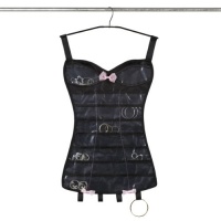 Umbra Little Black Corset Jewelry Organizer Umbra Little Black Corset Jewelry Organizer