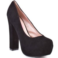 Betsey Johnson Women's Sophiaa Platform Pump,Black Suede,8 M US Betsey Johnson Women's Sophiaa Platform Pump,Black Suede,8 M US