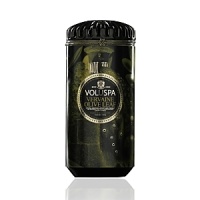 A luxury candle with a scent of French lemon, Vervaine and crushed olive leaves combine with a heart of rosewood. A luxury candle with a scent of French lemon, Vervaine and crushed olive leaves combine with a heart of rosewood.