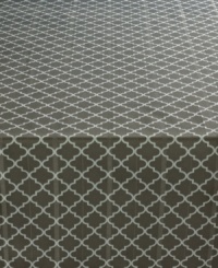 Design your dining area around the Buzzing About tablecloth. A classic ogee pattern and tonal stripes in steel gray add graphic appeal to any setting. From Waverly. Design your dining area around the Buzzing About tablecloth. A classic ogee pattern and tonal stripes in steel gray add graphic appeal to any setting. From Waverly.