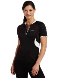 Craft Women's Active Classic Short Sleeve Jersey (Black, Medium) Craft Women's Active Classic Short Sleeve Jersey (Black, Medium)
