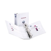 Avery Durable Storage View Slant Ring 4 Inch White Binder (9801) Avery Durable Storage View Slant Ring 4 Inch White Binder (9801)