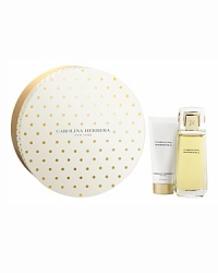 A classic symbol of glamour for the woman who lives each moment, each gesture, and every word with elegance and personality. Set includes 3.4 Eau de Parfum, 3.4 oz. Body Lotion. A classic symbol of glamour for the woman who lives each moment, each gesture, and every word with elegance and personality. Set includes 3.4 Eau de Parfum, 3.4 oz. Body Lotion.