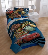 Cars 2 Full Size Comforter Set - Includes 2 Pillow Shams Cars 2 Full Size Comforter Set - Includes 2 Pillow Shams