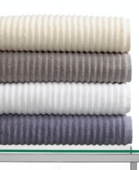 Totally textured. Ultra-absorbent in plush, Turkish cotton, this Hotel Collection's Textured Rib hand towel adds a new dimension of luxury to your everyday routine. Choose from four sophisticated hues. Totally textured. Ultra-absorbent in plush, Turkish cotton, this Hotel Collection's Textured Rib hand towel adds a new dimension of luxury to your everyday routine. Choose from four sophisticated hues.