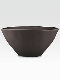 Yet another easy, elegant collection from Donna Karan, now designed for your home in organically shaped, matte-glazed stoneware. From the Casual Luxe CollectionStoneware18.4 oz.Dishwasher- and microwave-safeImported Yet another easy, elegant collection from Donna Karan, now designed for your home in organically shaped, matte-glazed stoneware. From the Casual Luxe CollectionStoneware18.4 oz.Dishwasher- and microwave-safeImported