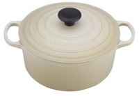 Le Creuset Signature Enameled Cast-Iron 3-1/2-Quart Round French Oven, Dune Le Creuset Signature Enameled Cast-Iron 3-1/2-Quart Round French Oven, Dune