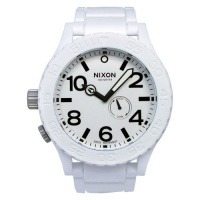 Nixon 51-30 White Rubber Mens Watch A236100