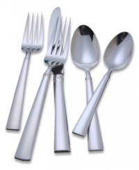 Reed & Barton Perspective Stainless Steel 65-Piece Flatware Set with Wooden Caddy, Service for 12 Reed & Barton Perspective Stainless Steel 65-Piece Flatware Set with Wooden Caddy, Service for 12