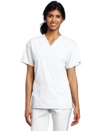 Dickies Women's Classic V-neck Top Dickies Women's Classic V-neck Top