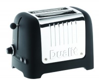 Dualit 25375 Lite Soft Touch 2-Slice Toaster, Black Dualit 25375 Lite Soft Touch 2-Slice Toaster, Black