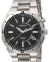 Seiko Men's SKA347 Kinetic Silver-Tone Watch