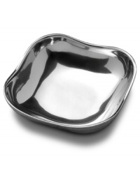 Rice, pasta and other star side dishes have a special place at your table with the Boston small bowl. At once round and square in brilliant Armetale metal, this simple, versatile dish shines at everyday meals and festive gatherings. Rice, pasta and other star side dishes have a special place at your table with the Boston small bowl. At once round and square in brilliant Armetale metal, this simple, versatile dish shines at everyday meals and festive gatherings.