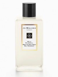 Immerse yourself in a mesmerizing sea of wild flowers, misted with dew. Fresh bluebell, radiant lily of the valley and exquisite eglantine, showered with the sparkling succulence of persimmon and lemon. Wild Bluebell Body & Hand Wash gets skin sparkling clean and leaves just a hint of fragrance. With a moisturizing lather, it awakens the senses. 8.5 oz. Immerse yourself in a mesmerizing sea of wild flowers, misted with dew. Fresh bluebell, radiant lily of the valley and exquisite eglantine, showered with the sparkling succulence of persimmon and lemon. Wild Bluebell Body & Hand Wash gets skin sparkling clean and leaves just a hint of fragrance. With a moisturizing lather, it awakens the senses. 8.5 oz.