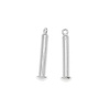 Sterling Silver Drop Link For Pandora Style Beads 3.9 x 17.8MM (2)