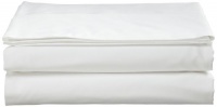 Charisma Lexington Dot King Flat Sheet, Snow