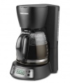 Black & Decker BCM1410B 12-Cup Programmable Coffeemaker with Glass Carafe