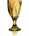 Noritake Breeze Amber 12-Ounce Goblet, set of 4