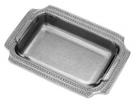 Wilton Armetale Flutes and Pearls Baking Dish, Rectangular, 10-1/2-Inch by 14-1/4-Inch