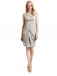 THE LOOKTonal seamsAsymmetric cinched detail at waistSide zip with hook-and-eye closureTHE FITAbout 34 from shoulder to hemTHE MATERIAL88% viscose/12% hairFully linedCARE & ORIGINDry cleanImportedModel shown is 5'10 (177cm) wearing US size 4. THE LOOKTonal seamsAsymmetric cinched detail at waistSide zip with hook-and-eye closureTHE FITAbout 34 from shoulder to hemTHE MATERIAL88% viscose/12% hairFully linedCARE & ORIGINDry cleanImportedModel shown is 5'10 (177cm) wearing US size 4.