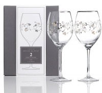 Charter Club Grand Buffet Set of 2 Love Novelty 17.1 oz Wine Glasses Charter Club Grand Buffet Set of 2 Love Novelty 17.1 oz Wine Glasses