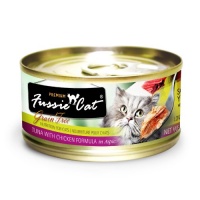 Fussie Cat Premium Tuna with Chicken Canned Cat Food - 24 - 2.82-oz. Cans Fussie Cat Premium Tuna with Chicken Canned Cat Food - 24 - 2.82-oz. Cans