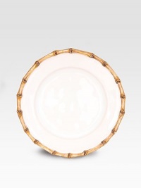 An elegant, extremely versatile small plate in lasting ceramic stoneware with handpainted bamboo detail. From the Classic Bamboo Collection7½ diam.Ceramic stonewareDishwasher safeImported An elegant, extremely versatile small plate in lasting ceramic stoneware with handpainted bamboo detail. From the Classic Bamboo Collection7½ diam.Ceramic stonewareDishwasher safeImported