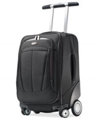 Pack with a punch-innovation is in the bag with a shelf-style design that creates separate compartments that let your organize your clothes & live hassle-free right out of the suitcase. Front dual spinners and extra large rear wheels glide smoothly along and provide incredible stability even with a full suitcase. Pack with a punch-innovation is in the bag with a shelf-style design that creates separate compartments that let your organize your clothes & live hassle-free right out of the suitcase. Front dual spinners and extra large rear wheels glide smoothly along and provide incredible stability even with a full suitcase.