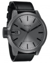 NIXON Men's NXA1271062 Matte Gunmetal Ion-Plated Case Watch