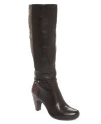 Walk along in style every day in the Pascault boots by Easy Spirit. With an eye-catching croc print along the back and studding along the ankle, this is one pair you'll love to wear again and again. Walk along in style every day in the Pascault boots by Easy Spirit. With an eye-catching croc print along the back and studding along the ankle, this is one pair you'll love to wear again and again.