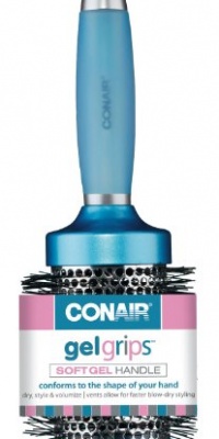 Conair Gel Grips Xl Thermal Round Brush, Colors May Vary