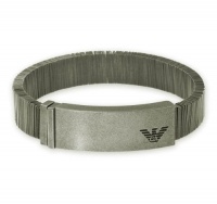 Emporio Armani EGS1271 Men's Logo Stainless Steel Cuff Bracelet Jewelry Emporio Armani EGS1271 Men's Logo Stainless Steel Cuff Bracelet Jewelry