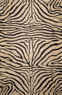 Trans Ocean Seville Zebra Neutral Rug Runner 2'3 x 8' Trans Ocean Seville Zebra Neutral Rug Runner 2'3 x 8'