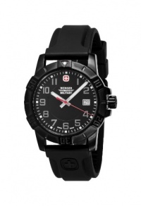 Wenger 79014 Sport 3 Swiss Military Watch, PVD, Rubber, Black Wenger 79014 Sport 3 Swiss Military Watch, PVD, Rubber, Black