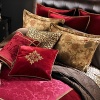 Luxurious and stately, medieval motifs are reinvented with rich textures and chic, stylish designs. Sophisticated tapestry and leopard prints pair with embroidery and velvet for a fresh, modern vision of regal romance.