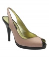 The Nina Eveabel Evening Pumps boast a beautiful satin profile, piping details and an on-trend platform.