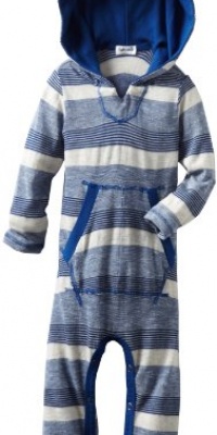 Splendid Littles Baby-Boys Newborn Oatmeal Stripe Jersey Playsuit, Royal, 12-18 Splendid Littles Baby-Boys Newborn Oatmeal Stripe Jersey Playsuit, Royal, 12-18