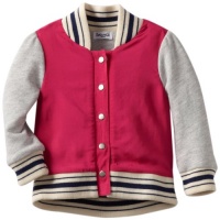 Splendid Littles Baby-Girls Newborn Varsity Girl Jacket, Dragonfruit, 18-24 Splendid Littles Baby-Girls Newborn Varsity Girl Jacket, Dragonfruit, 18-24