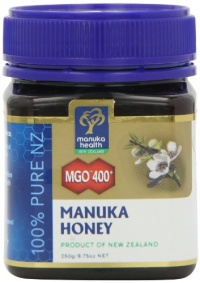 Active MGO 400+ (Old 20+) Manuka Honey 100% Pure by Manuka Health New Zealand Ltd. - 8.75 oz/250g jar Active MGO 400+ (Old 20+) Manuka Honey 100% Pure by Manuka Health New Zealand Ltd. - 8.75 oz/250g jar