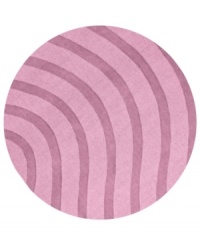 Abstract and absorbing, this unique rug adds movement to any room. Playful, wavy lines reverberate against a soft purple field, resounding with personality in your home. Abstract and absorbing, this unique rug adds movement to any room. Playful, wavy lines reverberate against a soft purple field, resounding with personality in your home.