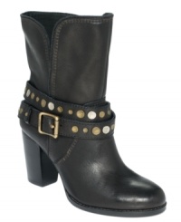 With studded detail of various colors around the ankle, Fossil's Didi booties are decorated with just enough metallic shine. With studded detail of various colors around the ankle, Fossil's Didi booties are decorated with just enough metallic shine.