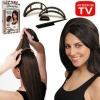 Allstar BIO21712 Bumpits Hair Volumizing Inserts- Dark Brown/Black