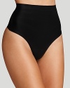 This sleek Yummie Tummie thong boasts built-in shaping to smooth your hips, butt and thighs. Style #YT2-028.